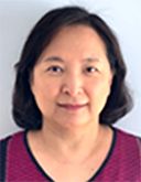 An asian woman, Hwei-Ling Cheng, has a closed-lip smile while looking at the camera for her headshot.