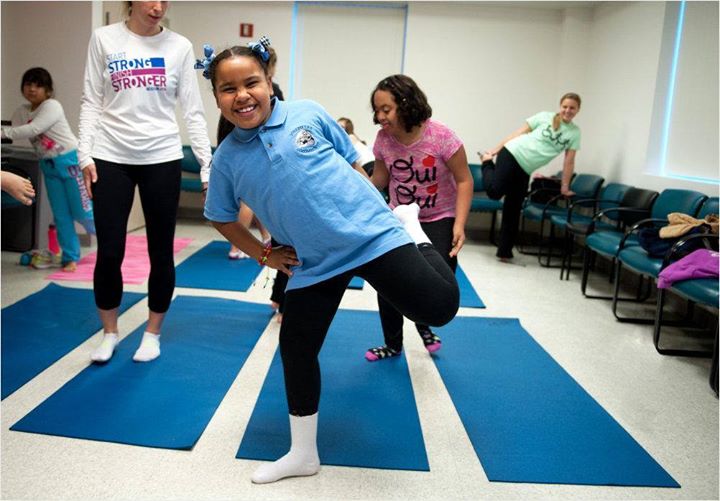 Yoga Class at Boston Children's Primary Care at Martha Eliot